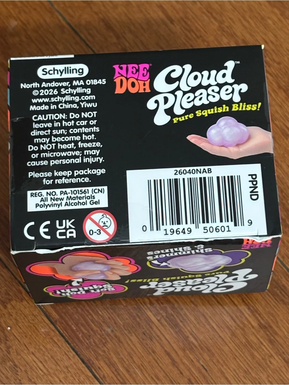 Viral Cloud Pleaser NeeDoh - Purple Sparkle Squish New Release